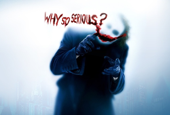 Joker, why you so serious, wallpaper