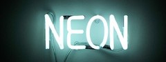 neon, неон, вывеска