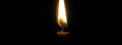 свеча, огонь, пламя
