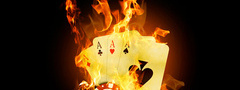 покер, казино, огонь