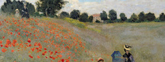 Клод Моне, Claude Monet, Моне, маки, дикие маки, картина, мать, сын, ребёно ...