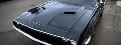 dodge, challenger, muscle, car