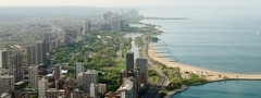 chicago, city, sea