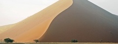 гора, песок, природа, Африка