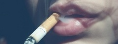 sexy, smoke, lips, cigarette, girl, fashion