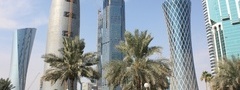 qatar, doha, city, buildings