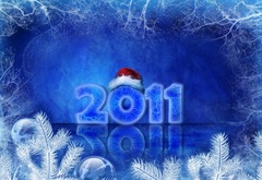 2011, цифры, год, новый год, рождество