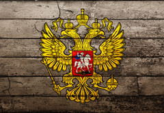россия, герб, гранж, доски