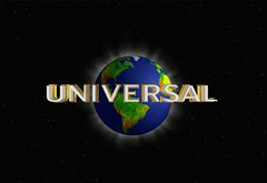 Universal, лого, земля, космос
