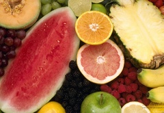 фрукты, тропические, еда