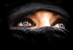 глаза, крупный план, ислам, ресницы
