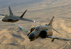 , YF-22, Raptor, F-4