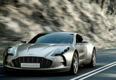Aston martin, supercar, road