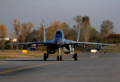 МиГ-29, истребитель, аэродром