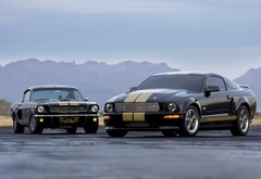 ford, mustang gth 1966, old, new