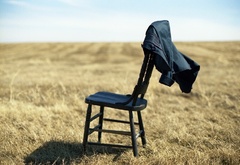 настроение, поле, стул, ветер, рубашка