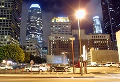 LA, city, night, road, lights, , , 