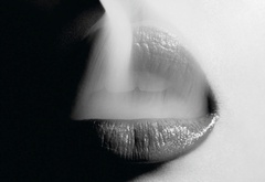 smoke, sexy, lips