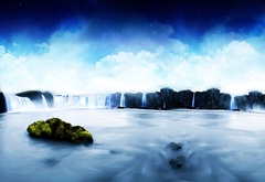 beautiful, waterfall, world