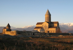 gerogia, Alaverdi church, грузия, небо, церковь, храм