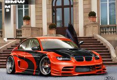BMW, M3, Photoshop