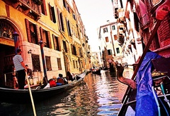 Венеция, гондола, вода
