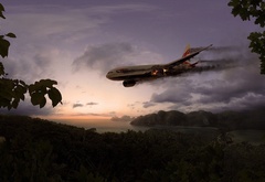 Самолет, джунгли, крушение