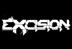 Excision белый логотип