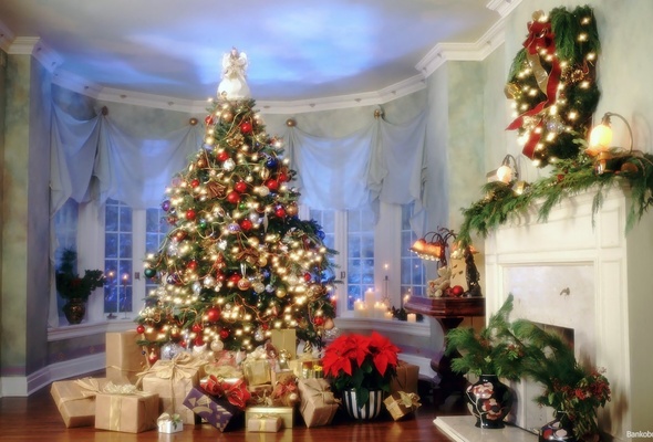 новый год, зима, елка, праздник, игрушка