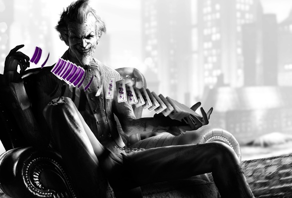 Joker, Batman: Arkham City, Карты, Джокер