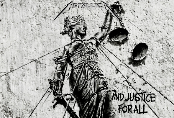 metallica, and justice for all, весы, лого, рок, музыка