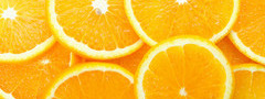 макро, фрукты, апельсины, дольки, оранжевый, жёлтый, еда