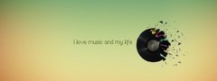 i love music and my life, пластинка