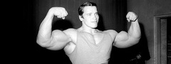 Arnold Schwarzenegger, черно-белый