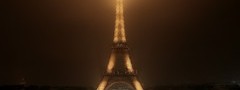 париж, ночной город, эйфелева башня