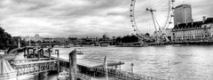 Лондон, черно-белая