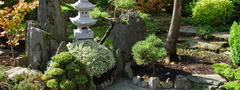 япония, японский сад, пагода