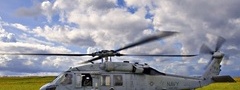 SH-60, вертолёт, лопасти