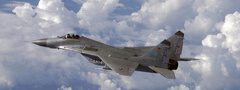 МиГ-29, небо, полёт