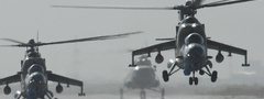 Ми-35, вертолёт, полёт, лопасти
