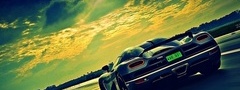 Koenigsegg, дорога, скорость