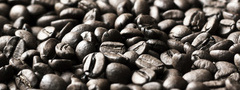 зерна, кофе, фон, текстура, coffee