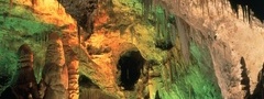 пещера, грот, сталактиты