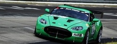 Aston Martin, Zagato, гонка, ралли, фары, скорость, движение