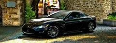 Maserati, Gran Turismo, гран туризмо, машина, спорткар, спорткары, город, м ...