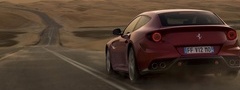 ferrari, ff, 2011, gt sports car concept, v12