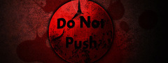 do, not, push, кнопка, красный, смерть, не влезай убьет, смерть, череп, чер ...