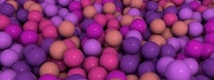 шарики, фиолетовый, круглый