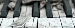 клавиши, старые, пиано