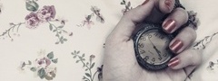 рука, часы, время